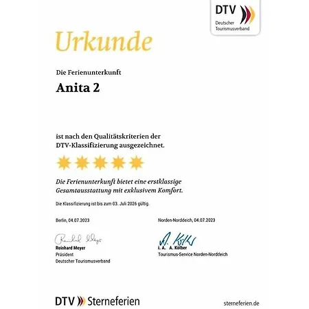 Vakantiehuis Anita 2 Comfortable Holiday *